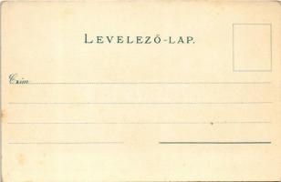 Sopron, Kossuth út, villamos. Rüger G. és Társa kiadása (EK)