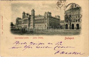 1898 (Vorläufer) Budapest V. Igazságügyi palota. Stengel & Co. (EK)
