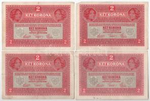 1917. 2K (10db) T:F közte szép papír Adamo K6