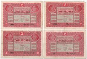 1917. 2K (10db) T:F közte szép papír Adamo K6