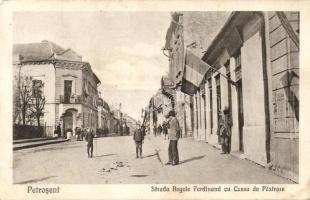 Petrozsény Ferdinand street savings bank