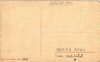 Arad, Vesztőhely. Weisz Leó kiadása / monument (EK)