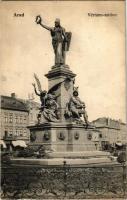 1905 Arad, Vértanú szobor / martyrs' monument, statue (kis szakadás / small tear)