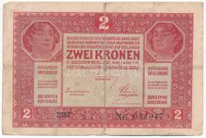 1917. 2K "7000 feletti sorozatszám" T:F,VG Adamo K6