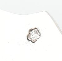 Ezüst(Ag) kagylómintás süteményes lapát, h: 25,2 cm, nettó: 175,6 g