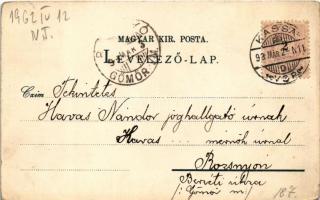 1899 (Vorläufer) Kassa, Kosice; Kossuth Lajos utca, Fő utca, Csermelyvölgyi kioszk, Hernád híd és ré...