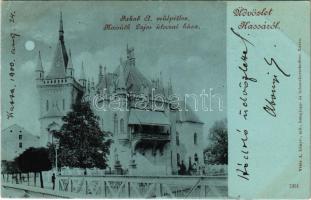 1900 Kassa, Kosice; Jakab A. műépítész Kossuth Lajos utcai háza. Vitéz A. kiadása / architects villa (EK)