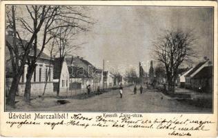 1906 Marcali, Marczali; Kossuth Lajos utca (EK)