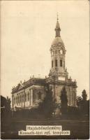 Hajdúböszörmény, Kossuth téri református templom. photo