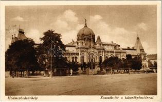 1929 Hódmezővásárhely, Kossuth tér, takarékpénztár (EK)