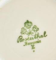 4 db Rosenthal mokkás csésze, aljjal. Jelzett, minimális kopással