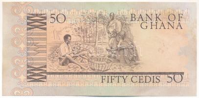 Ghána 1980. 50C T:AU kis folt
Ghana 1980. 50 Cedis C:AU small spot
Krause P#22b