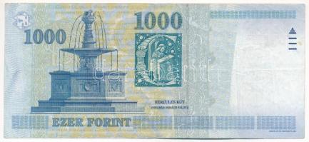 2002. 1000Ft "DA" T:F kis folt