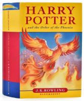 J. K. Rowling: Harry Potter and the Order of the Phoenix. London, 2003, Bloomsbury. Angol nyelven. Kiadói kartonált papírkötés, kiadói papír védőborítóban.