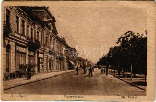 Turnu Severin, Szörényvár; Strada Vestei, Bereria Traian / street, beer hall (EB)