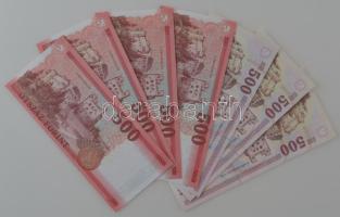 2010. 500Ft "EB" + 2011. 500Ft "EA" + 2013. 500Ft "ED" + 2018. 500Ft (...