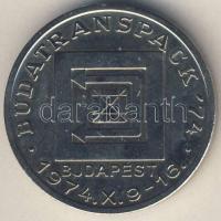 1974. "Budatranspack-Hungexpo" ffém emlékérem T:BU