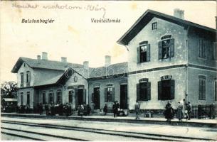 1926 Balatonboglár, vasútállomás (EK)