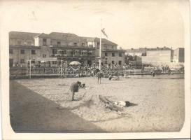 Miskolc, Selyemrét strandfürdő, photo (non pc) (12 cm x 9 cm)