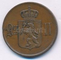 Norvégia 1899. 5ö bronz T:VF ph
Norway 1899. 5 Öre bronze C:VF edge error
Krause KM#349