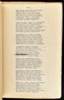 1981 Nyáry Pál: Egyszer volt ... Verses regék és népi hagyományok c. verseskötetének gépelt kézirata...