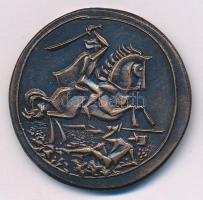 ifj. Szlávics László (1959-) "II. Rákóczi Ferenc" kétoldalas Cu emlékérem eredeti tokban (...