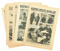 1928-1935 Képes Pesti Hírlap 15 db vegyes száma