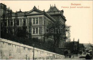 Budapest I. Ferenc József nevelőintézet és gimnázium. Ilona utca 2-4. (Szabó Ilonka utca) Taussig A. 10733.