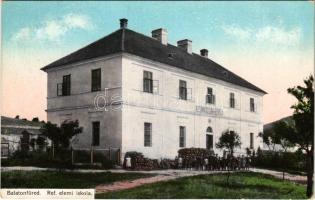 1913 Balatonfüred, református elemi iskola. Koller Károly fia kiadása