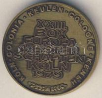 NSZK 1979. "Box EB-Köln" Br emlékérem T:2