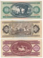 1962. 10Ft + 1980. 50Ft + 1984. 100Ft, mindegyik "RETRO A DIVAT érem- és bélyeggyűjtők kiállítá...