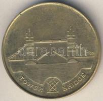 Nagy-Britannia DN "London-Tower Bridge" ffém emlékérem T:2