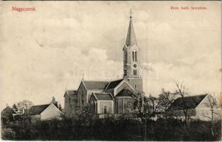 1913 Nagycenk, Cenk, Czenk, Zinkendorf; Római katolikus templom (EK)