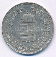 ~1900. "Fél napi munka" fém elszámolási bárca T:XF karc