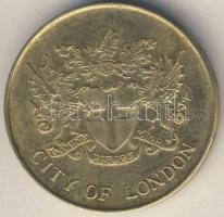 Nagy-Britannia DN "London-Tower Bridge" ffém emlékérem T:2