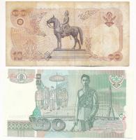 Thaiföld 1980. 10B + 2003. 20B T:F,XF
Thailand 1980. 10 Baht + 2003. 20 Baht C:F,XF