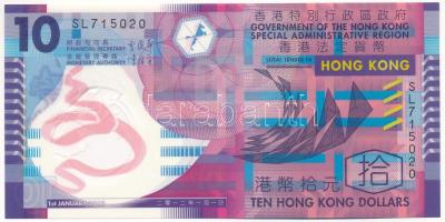 Hongkong 2012. 10$ T:UNC Hong Kong 2012. 10 Dollars C:UNC