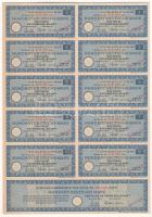 Német Szövetségi Köztársaság 1966. "Német Részvénytársaság" részvénye 100M "MUSTER (m...