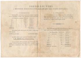 1951. "Második Békekölcsön" nyereménykölcsön 100Ft-ról szárazpecséttel, lyukasztásokkal ér...