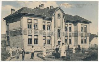 1914 Vulkán, Zsivadejvulkán, Vulcan; Salgótarjáni kőszénbánya rt. kórháza. Kapható Ferenczy Emilnél / hospital of the coal mine