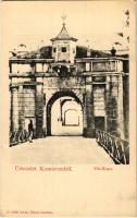 Komárom, Komárno; várkapu, katonák. Czike Dénes kiadása / castle gate with K.u.K. soldiers (EK)