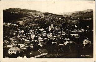 Körmöcbánya, Kremnitz, Kremnica; látkép / general view