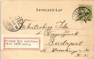 1904 Pozsony, Pressburg, Bratislava; Várhegy. Verlag "Bediene dich allein" / Schlossberg /...