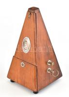 Maelzel metronóm, szép állapotban, verettel jelzett, működik, m: 22,5 cm