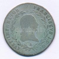 Ausztria 1815A 10kr Ag I. Ferenc T:F patina Austria 1815A 10 Kreuzer Ag Franz I C:F patina Krause KM#2132