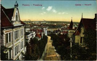 1914 Pozsony, Pressburg, Bratislava; Újtelep, villák / Neustift / villas (EK)