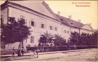 Kézdivásárhely, Targu Secuiesc; M. kir. honvédlaktanya / K.u.K. military barracks (EK)