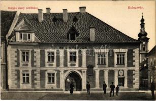 Kolozsvár, Cluj; Mátyás király szülőháza, EKE múzeum / birthplace of Matthias Corvinus, museum