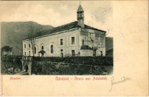 1905 Ada Kaleh, Moschee / Török mecset. Hutterer G. kiadása / mosque (EK)