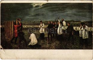 Aradi vértanúk. Országos Anya- és Csecsemővédő Egyesület 920. / Martyrs of the Hungarian Revolution of 1848 s: Thorma (EM)